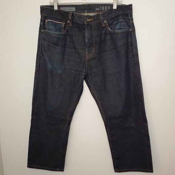 gap raw denim